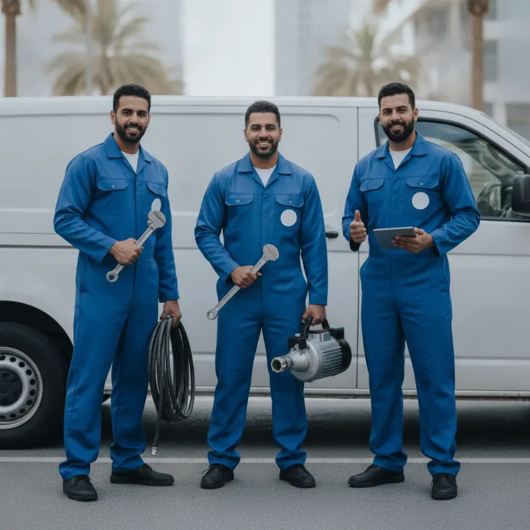 Basement Pumping team in Al Majaz
